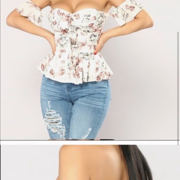 Sexy summer style blouse - Picture 3 of 3